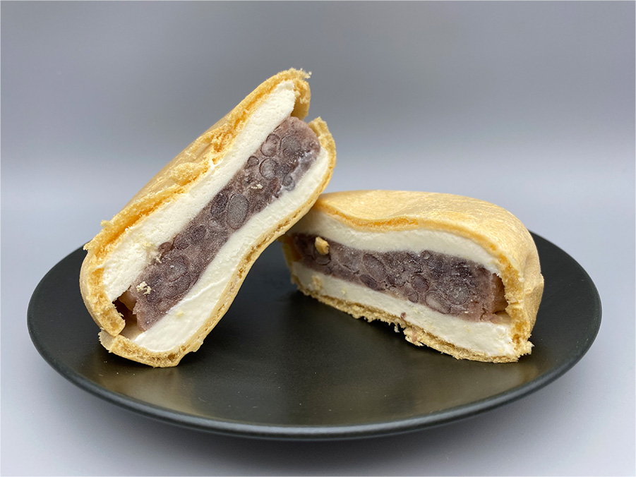 小倉マーガリン最中アイス画像